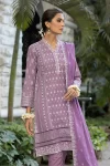 Luckhnowi Unstitched Embroidered Lawn 3pcs- What U Wear