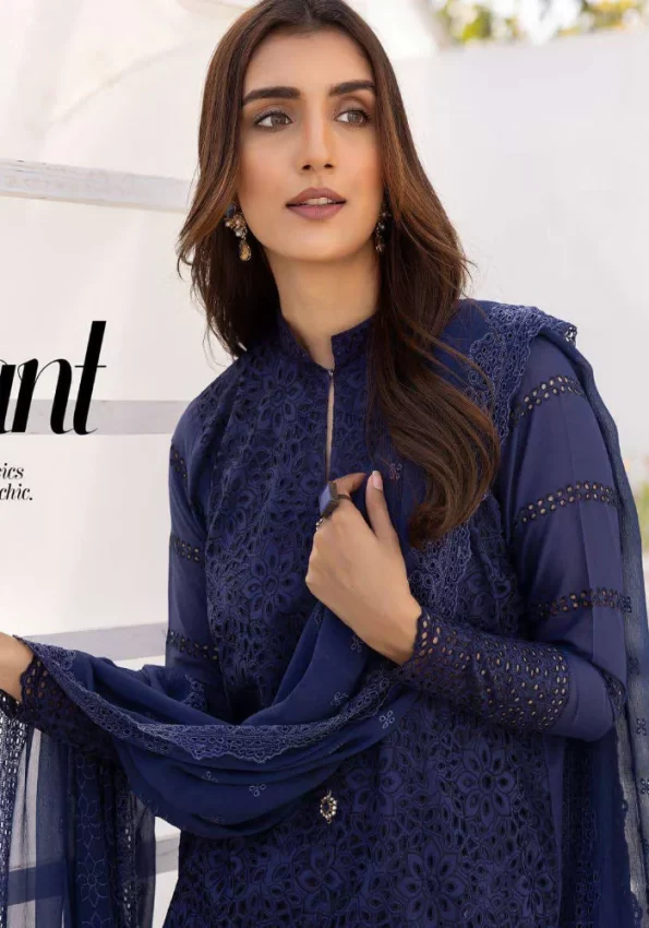 Sophia by Riaz Arts Embroidered Lawn Boring Unstitched 3pcs- What U Wear