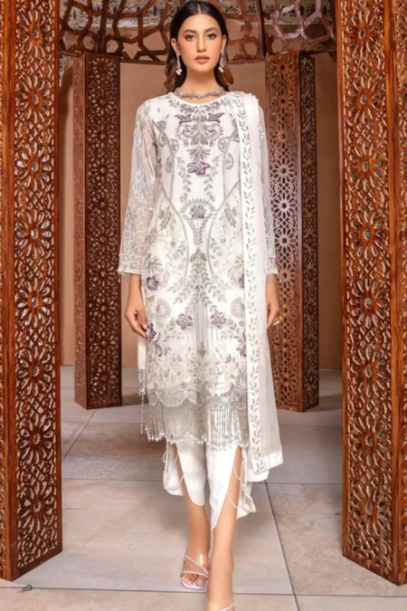 Nilima By Zebtan Luxury Chiffon 3Pcs-What U Wear