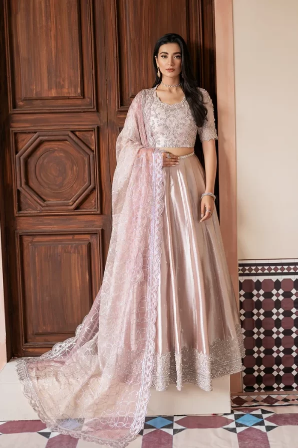 Mushq ZOHREH Luxury Stitched Gown-01- What U Wear