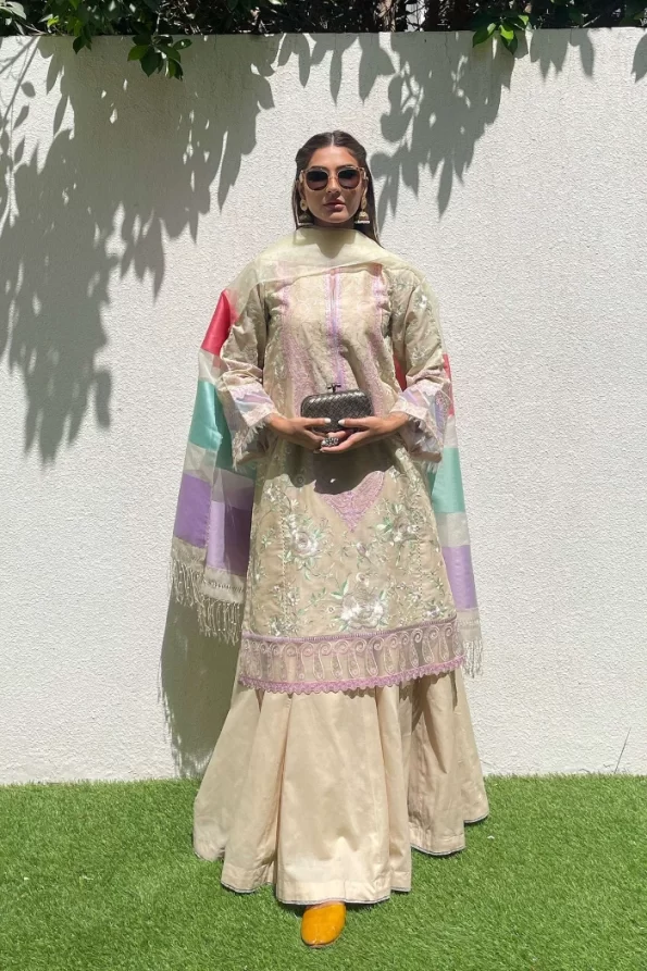 Zara Shahjahan Luxury Embroidered Lawn-BAHAAR-B- What U Wear