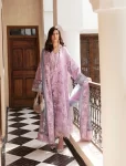 Republic Womenswear -Amaani Luxury Lawn-Fatine-D2-B- What U Wear
