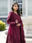 Gulaal Luxury Lawn Embroidered Unstitched 3pcs- What U Wear