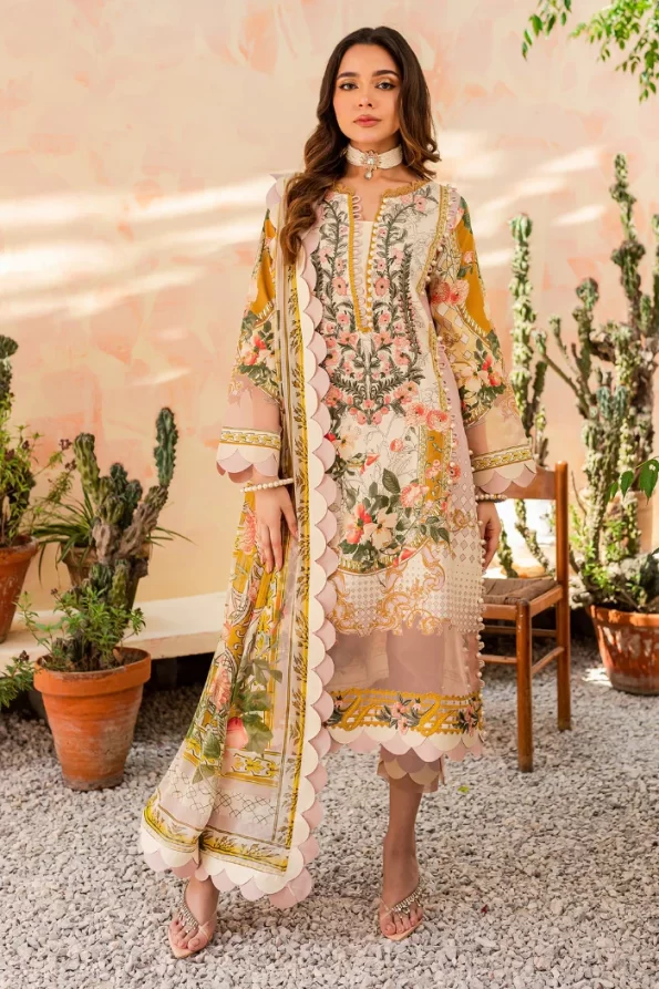 Jade Summer Glory Digital Printed Unstitched 3 pcs- What U Wear