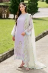 Mushq La Toscana Luxury Stitched- SNOW ORCHID- What U Wear