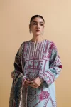 Zara Shahjahan Luxury Embroidered Lawn-CHAANDI-A- What U Wear