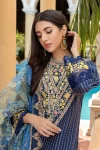 Azure Luxury Lawn Jacquard 3Pcs- What U Wear