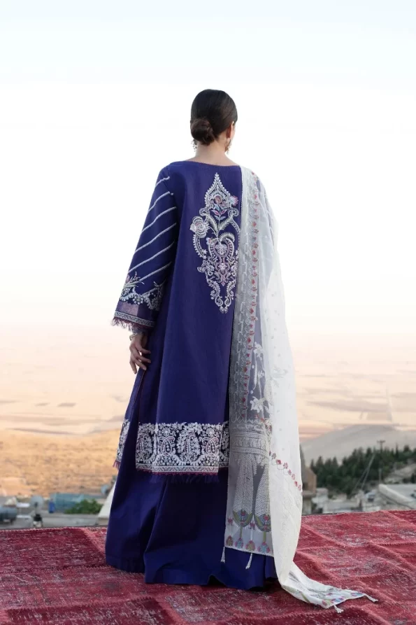 Zara Shahjahan Luxury Embroidered Lawn-DINA