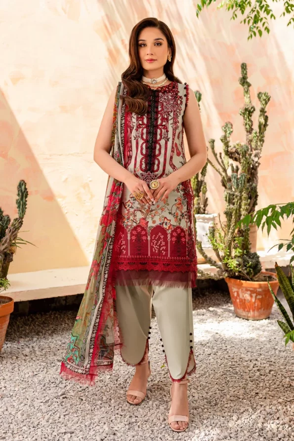 Jade Summer Glory Digital Printed Unstitched 3 pcs- What U Wear