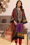 Johra Sahil Embroidered Digital Printed Lawn Unstitched 3pcs- What U Wear