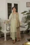 Aabyaan Afsaneh Unstitched Luxury Lawn 3pcs- What U Wear