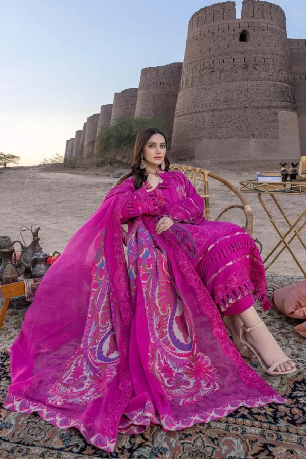 Charizma Signature Premium Lawn Unstitched 3pcs- What U Wear