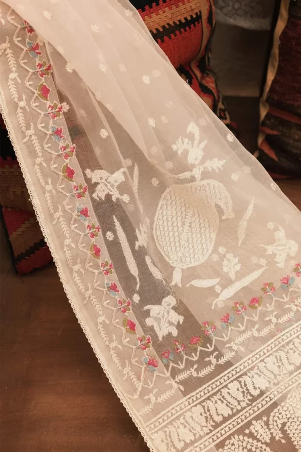 Zara Shahjahan Luxury Embroidered Lawn-DINA