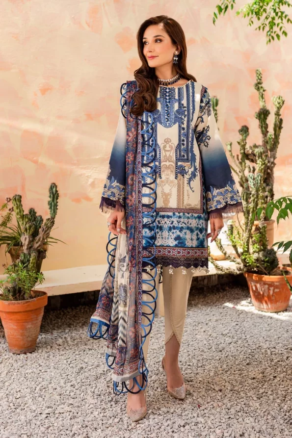 Jade Summer Glory Digital Printed Unstitched 3 pcs- What U Wear