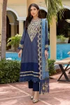 Azure Luxury Lawn Jacquard 3Pcs- What U Wear