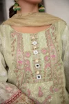 Aabyaan Afsaneh Unstitched Luxury Lawn 3pcs- What U Wear