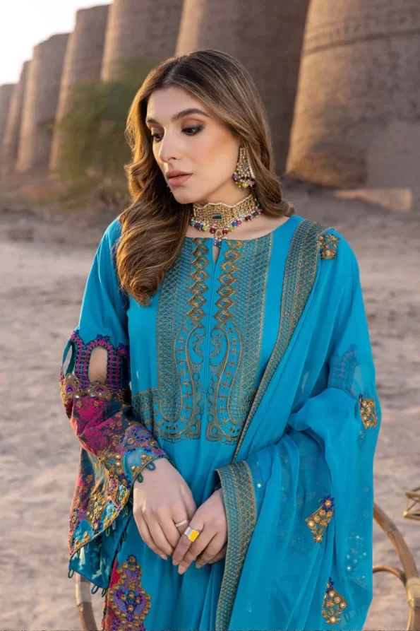 Charizma Signature Premium Lawn Unstitched 3pcs- What U Wear