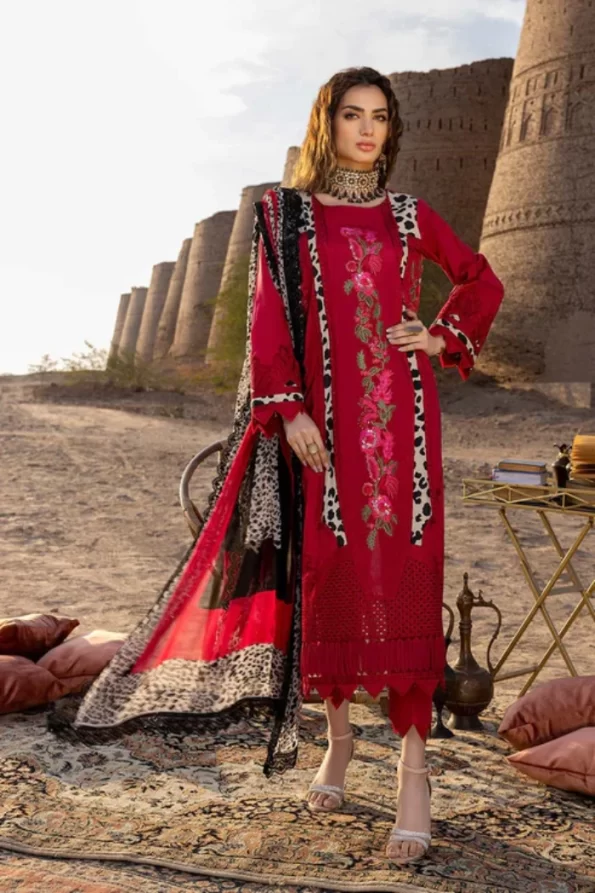 Charizma Signature Premium Lawn Unstitched 3pcs- What U Wear
