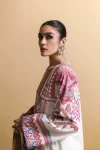 Zara Shahjahan Luxury Embroidered Lawn-CHAANDI-B- What U Wear