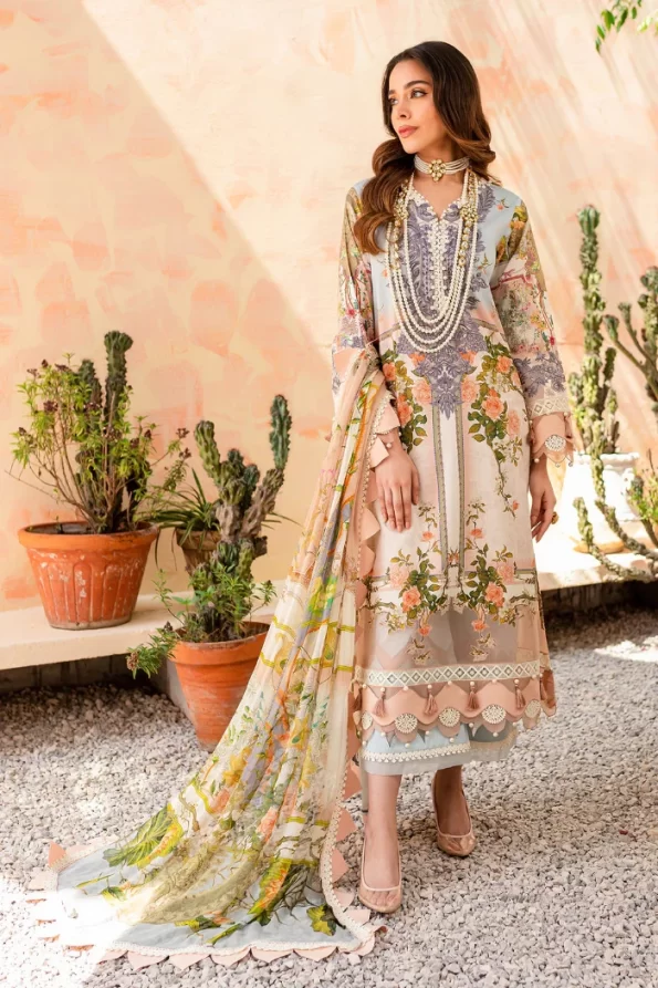 Jade Summer Glory Digital Printed Unstitched 3 pcs- What U Wear