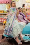Mushq Luxury Un-Stitched 3pcs- SERENA- What U Wear
