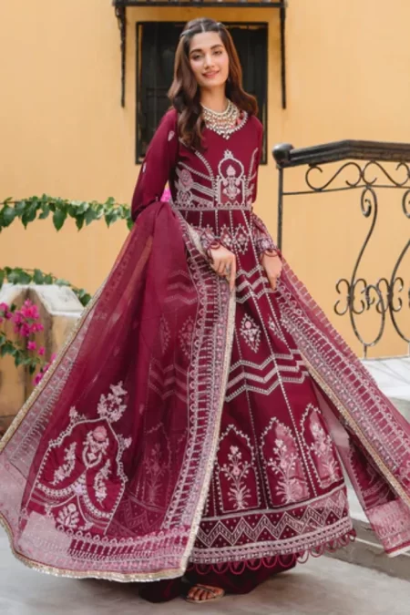 Parishay Unstitched 3 Piece Lawn- What U Wear