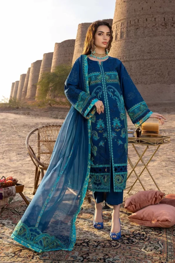 Charizma Signature Premium Lawn Unstitched 3pcs- What U Wear