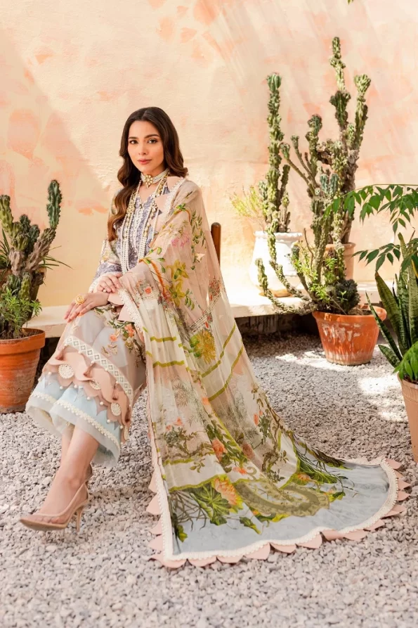 Jade Summer Glory Digital Printed Unstitched 3 pcs- What U Wear