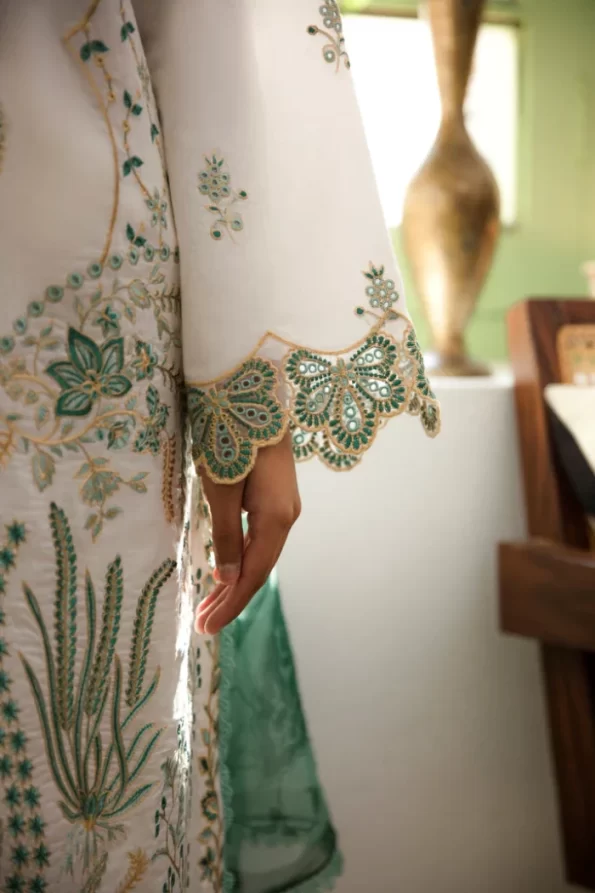 Aabyaan Afsaneh Unstitched Luxury Lawn 3pcs- What U Wear