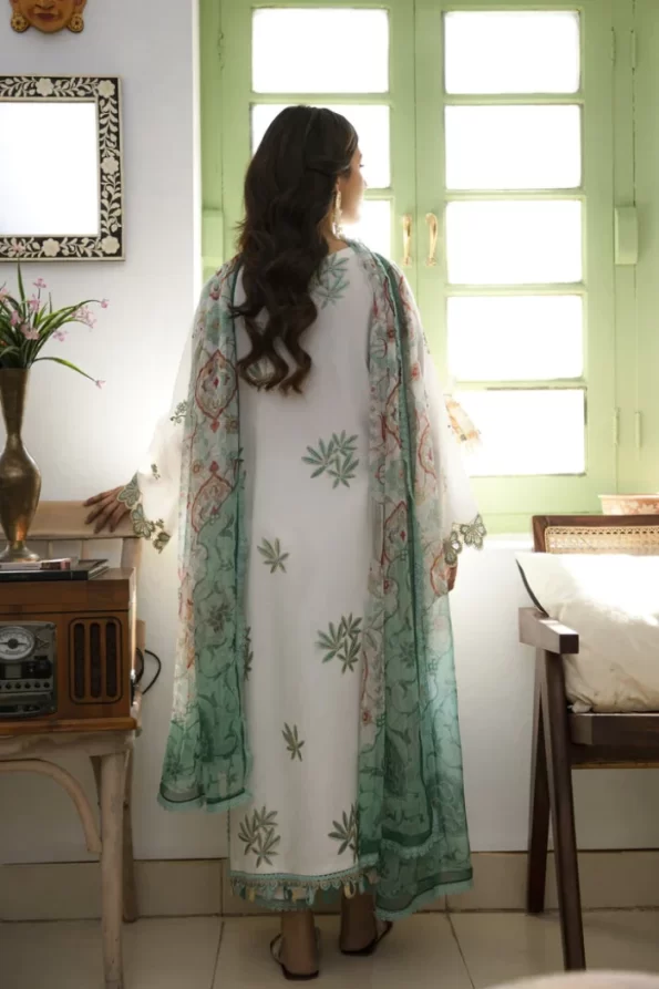 Aabyaan Afsaneh Unstitched Luxury Lawn 3pcs- What U Wear
