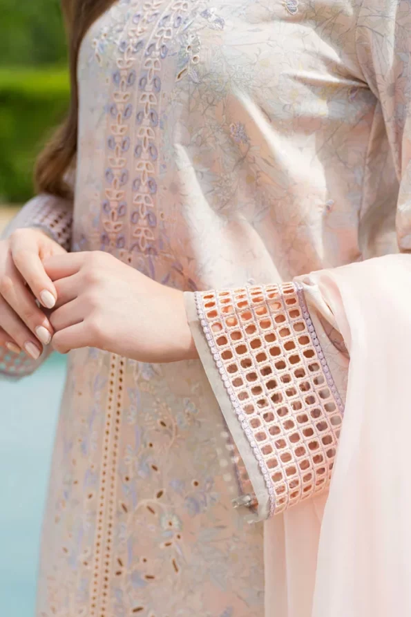 Mushq La Toscana Luxury Stitched- CORAL BLISS- What U Wear
