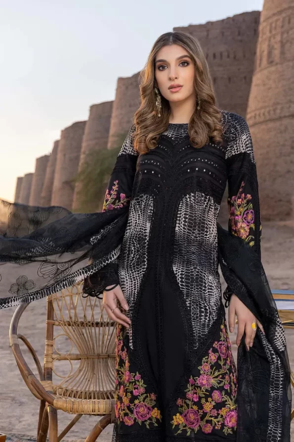 Charizma Signature Premium Lawn Unstitched 3pcs- What U Wear