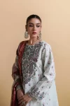 Zara Shahjahan Luxury Embroidered Lawn-ZEEBA-A- What U Wear