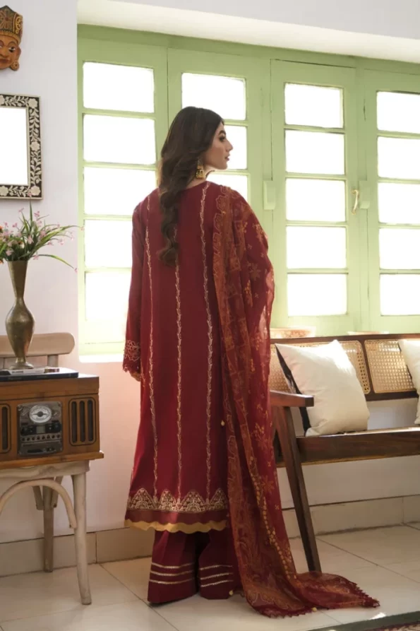Aabyaan Afsaneh Unstitched Luxury Lawn 3pcs- What U Wear