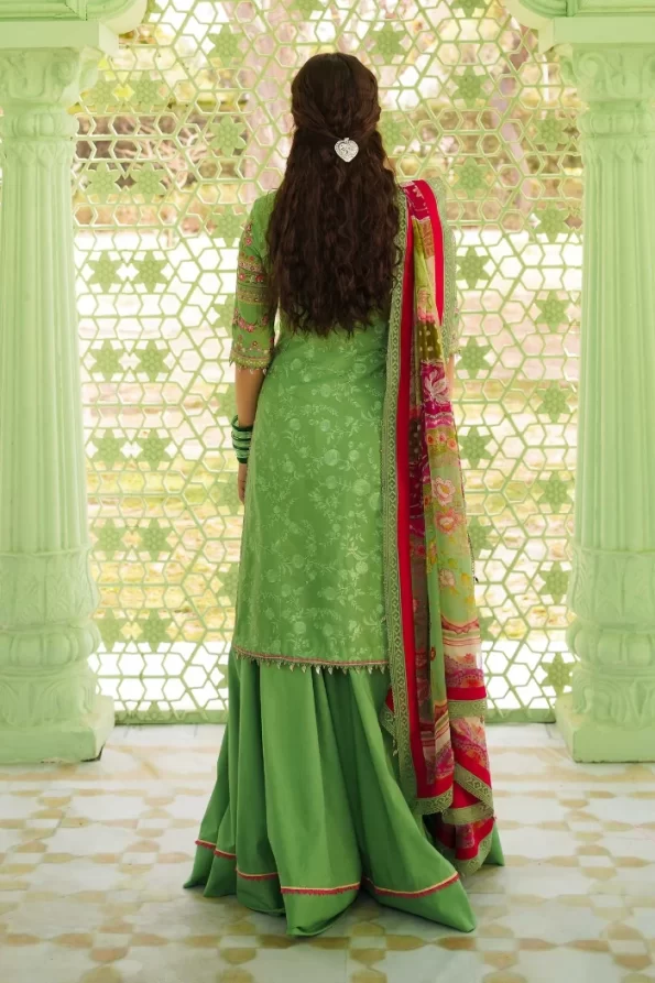 Zara Shahjahan Luxury Embroidered Lawn- What U Wear