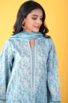 Zeen Stitched 3 Piece Printed Lawn- What U Wear