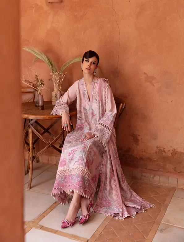 Republic Womenswear -Amaani Luxury Lawn-Azalea- What U Wear