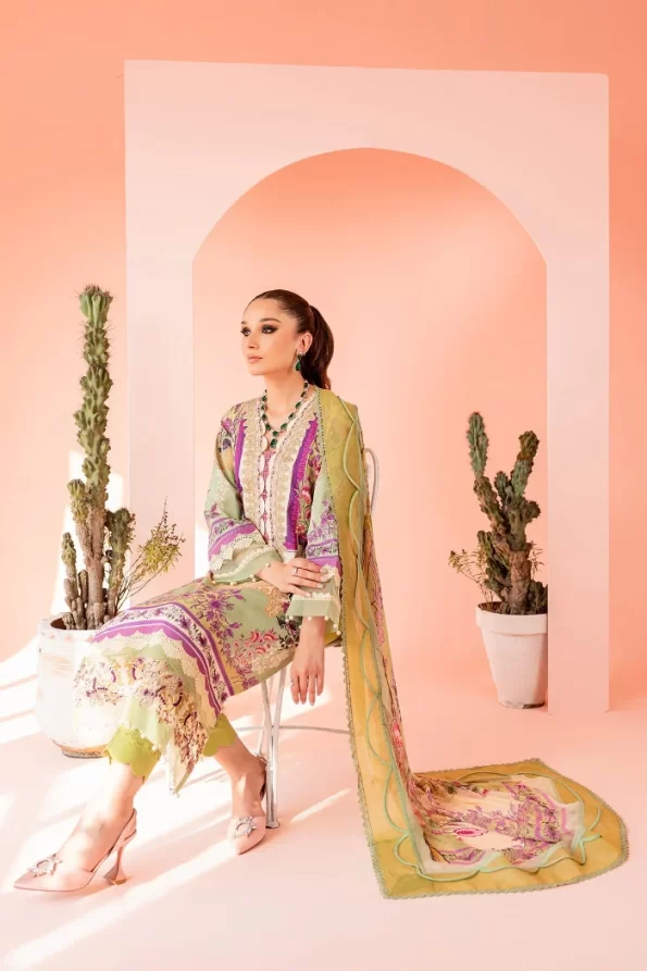 Jade Summer Glory Digital Printed Unstitched 3 pcs- What U Wear
