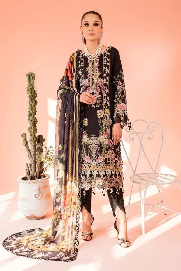 Jade Summer Glory Digital Printed Unstitched 3 pcs- What U Wear