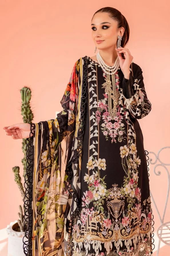 Jade Summer Glory Digital Printed Unstitched 3 pcs- What U Wear