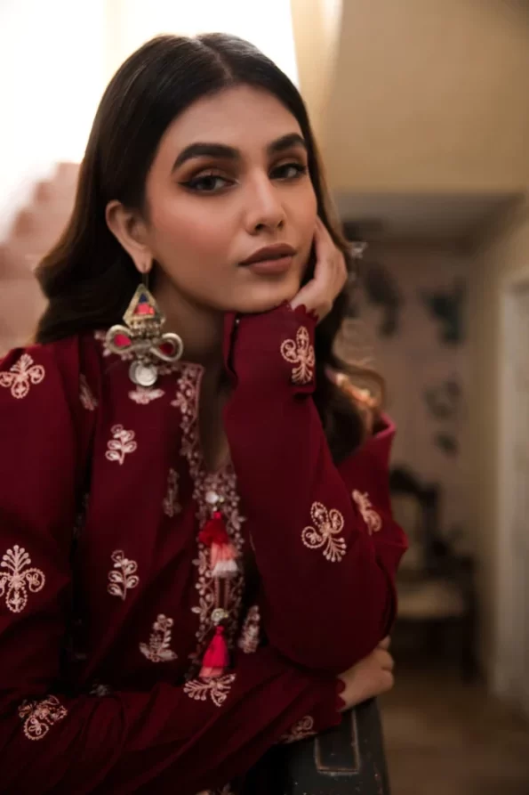 Aabyaan Afsaneh Unstitched Luxury Lawn 3pcs- What U Wear