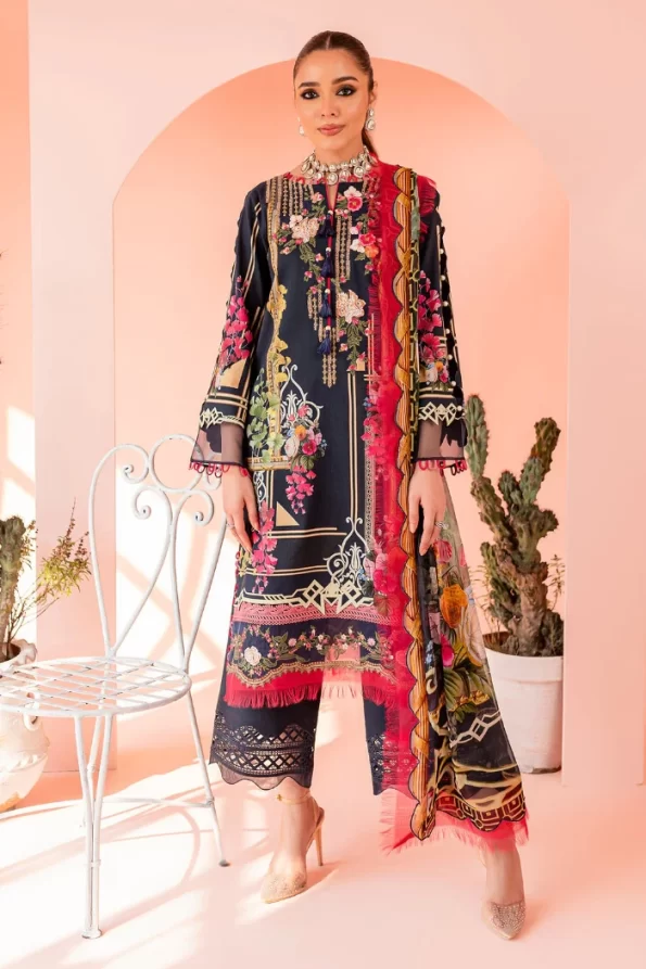 Jade Summer Glory Digital Printed Unstitched 3 pcs- What U Wear