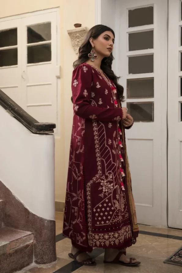 Aabyaan Afsaneh Unstitched Luxury Lawn 3pcs- What U Wear