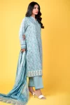 Zeen Stitched 3 Piece Printed Lawn- What U Wear
