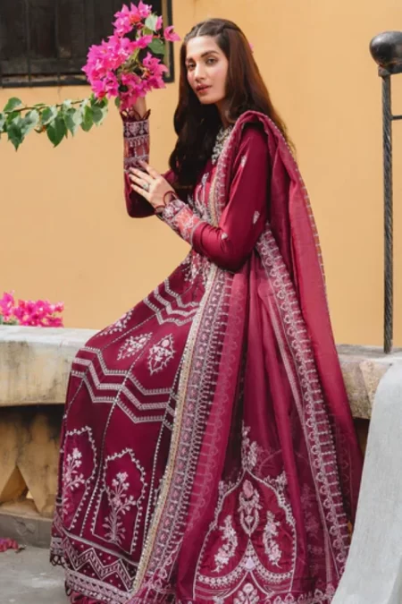 Parishay Unstitched 3 Piece Lawn- What U Wear