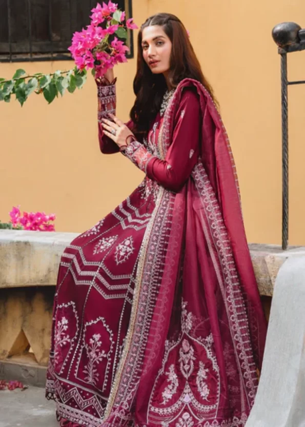 Parishay Unstitched 3 Piece Lawn- What U Wear