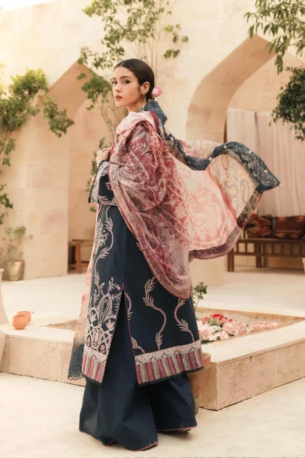 Zara Shahjahan Luxury Embroidered Lawn-SHAHAY- What U Wear