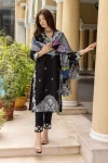 Azure Luxury Lawn Jacquard 3Pcs- What U Wear