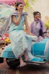 Mushq Luxury Un-Stitched 3pcs- SERENA- What U Wear