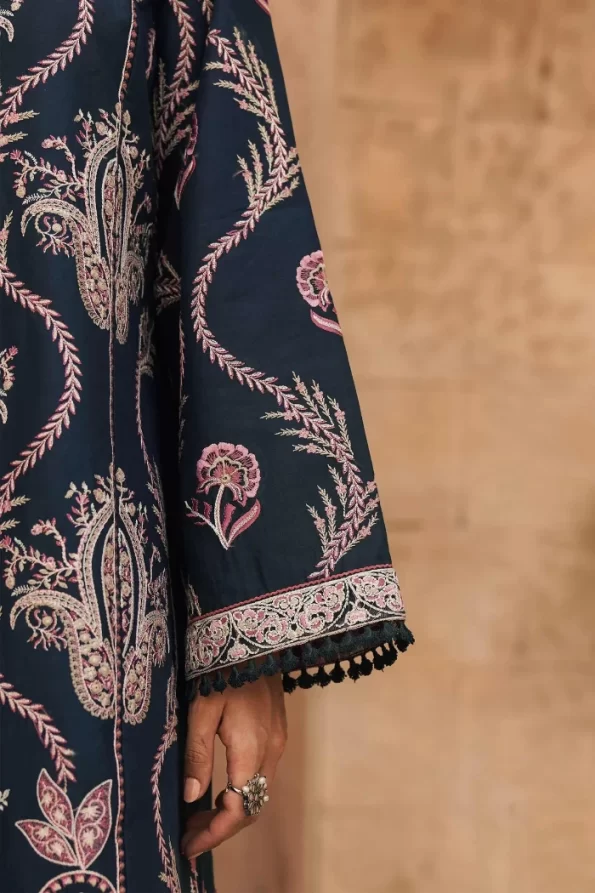 Zara Shahjahan Luxury Embroidered Lawn-SHAHAY- What U Wear